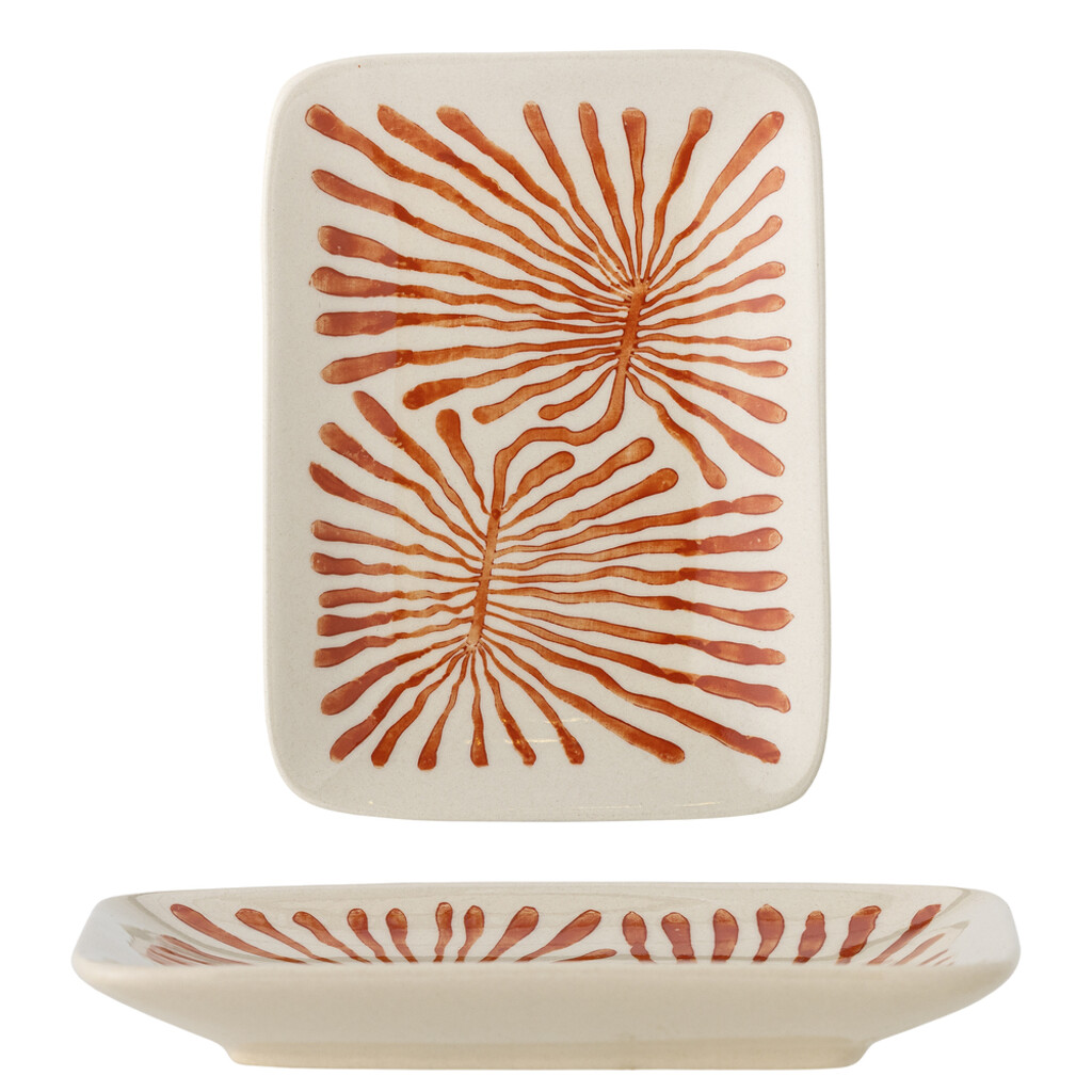 Fauni Teller aus Steingut