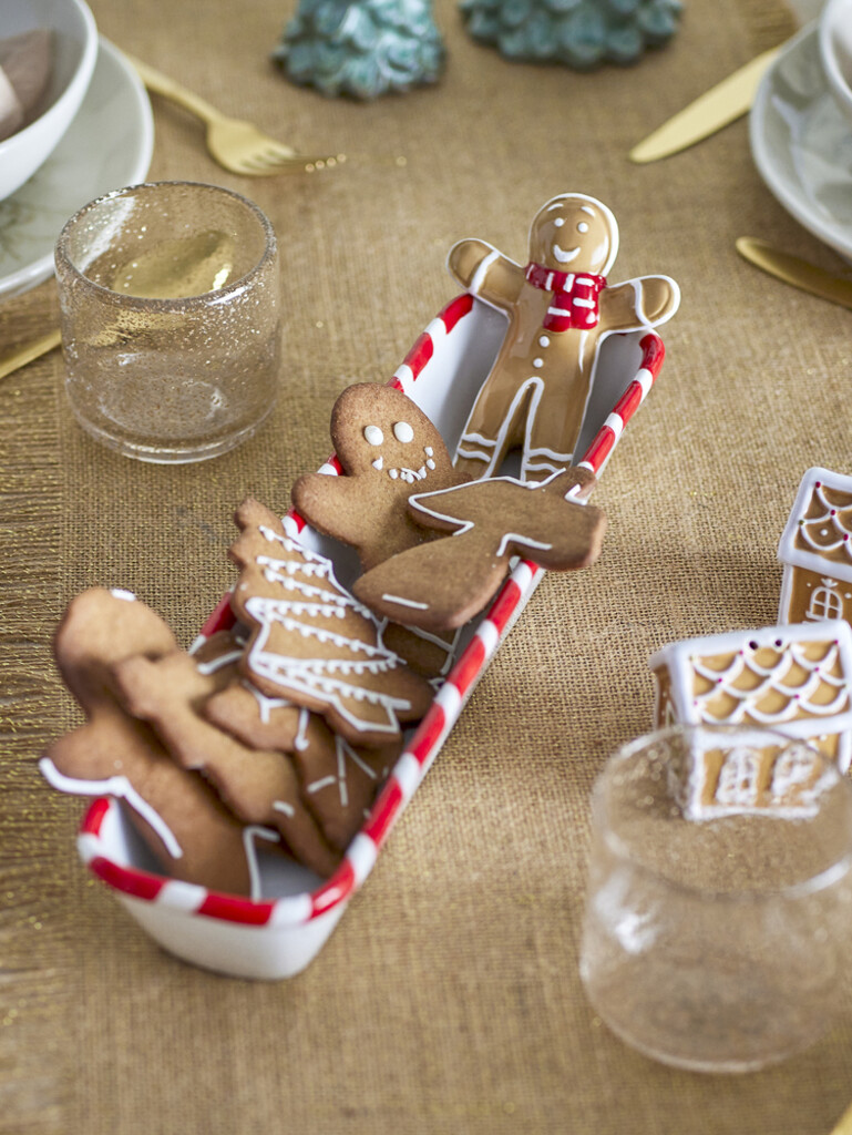 Bloomingville Ginnie Schale aus Keramik, Weihnachten Preview Image