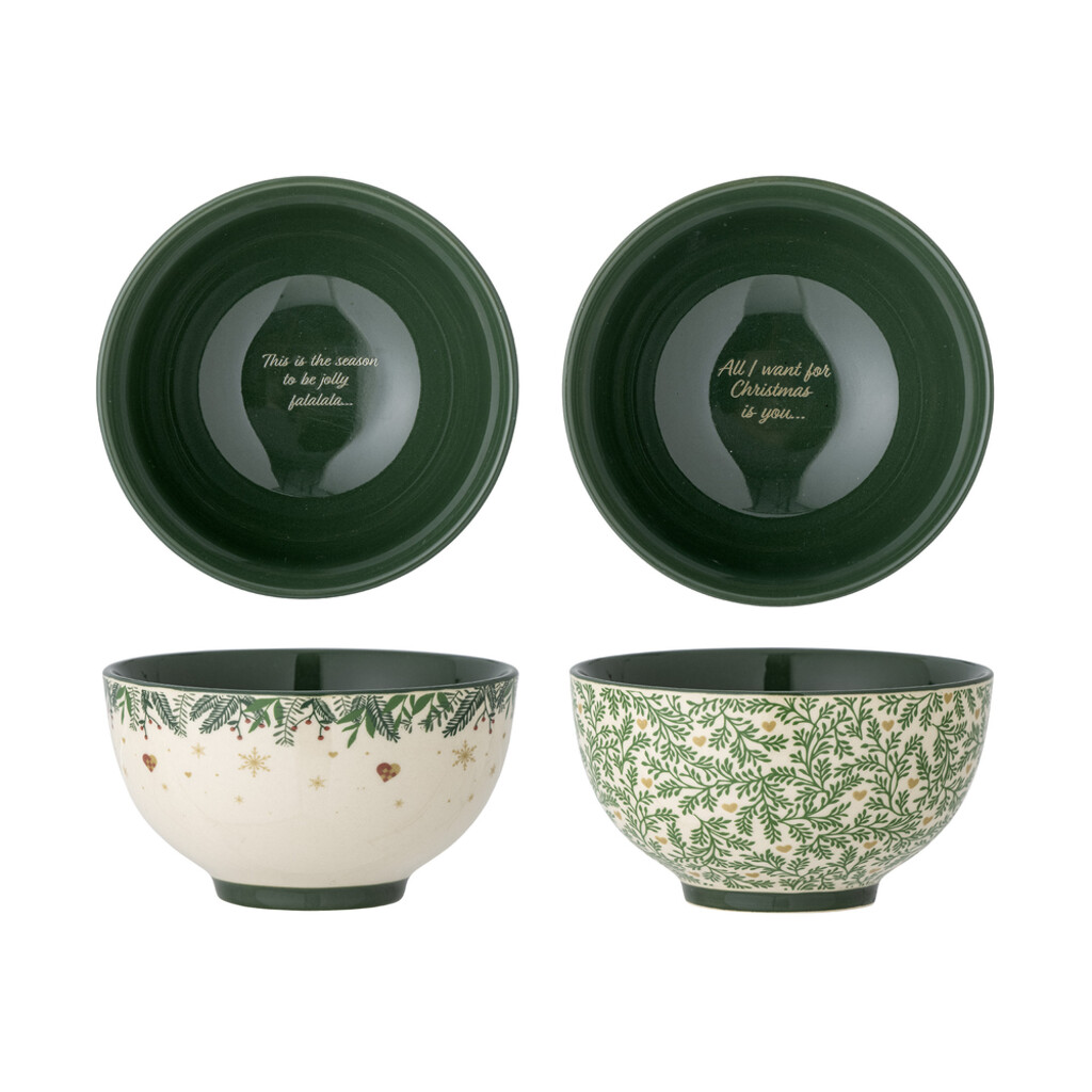 Bloomingville Grazia Schale aus Steingut, 2er Set Preview Image