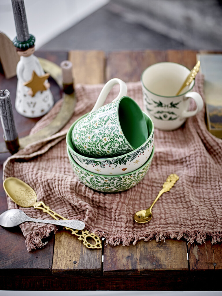Bloomingville Grazia Schale aus Steingut, 2er Set Preview Image