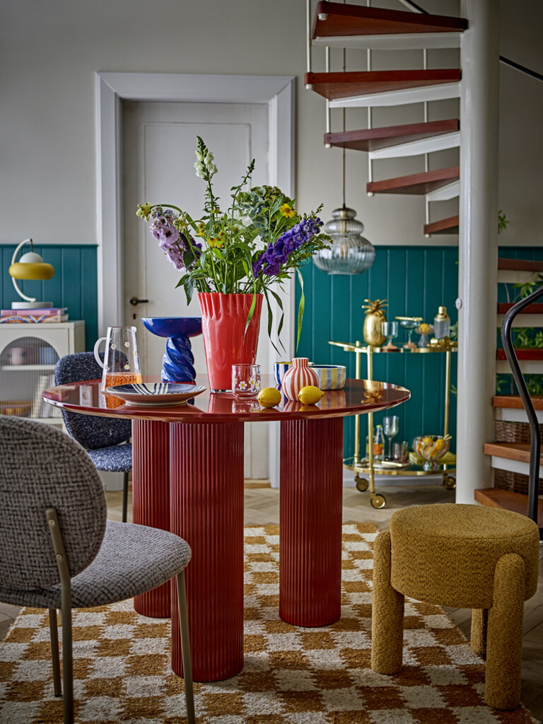 Bloomingville Janine Vase, Orange, Glas online kaufen bei SKANDEKO (Ansicht 2)