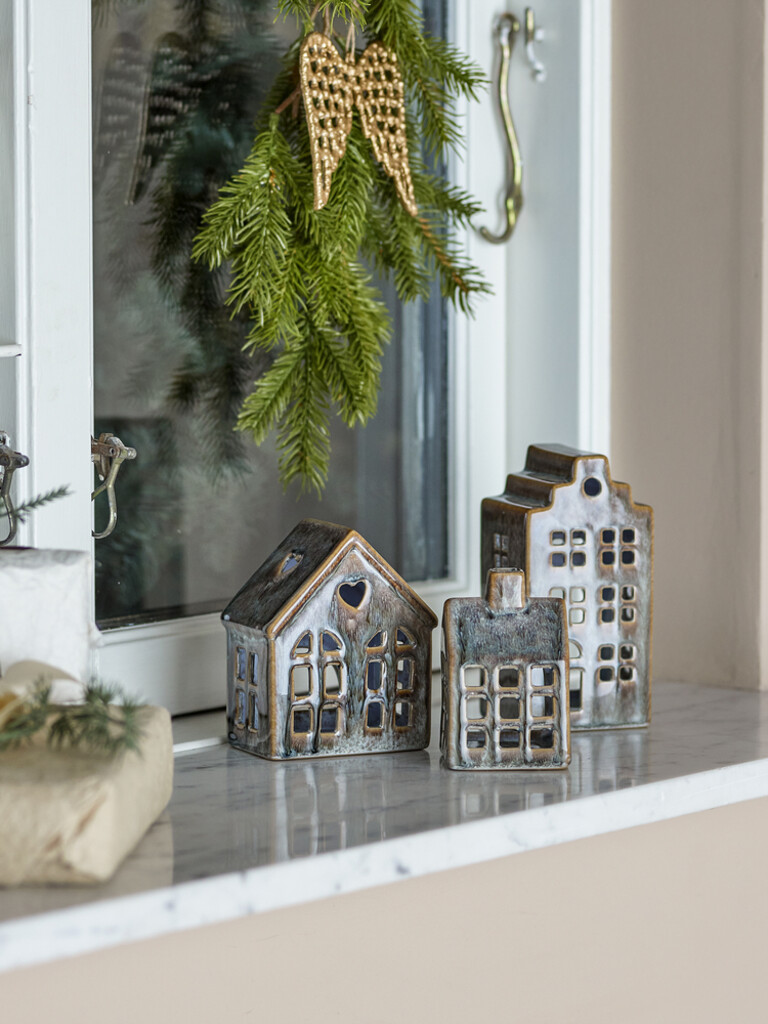 Bloomingville Kalia Lichthäuser Teelichthalter 3er Set Preview Image