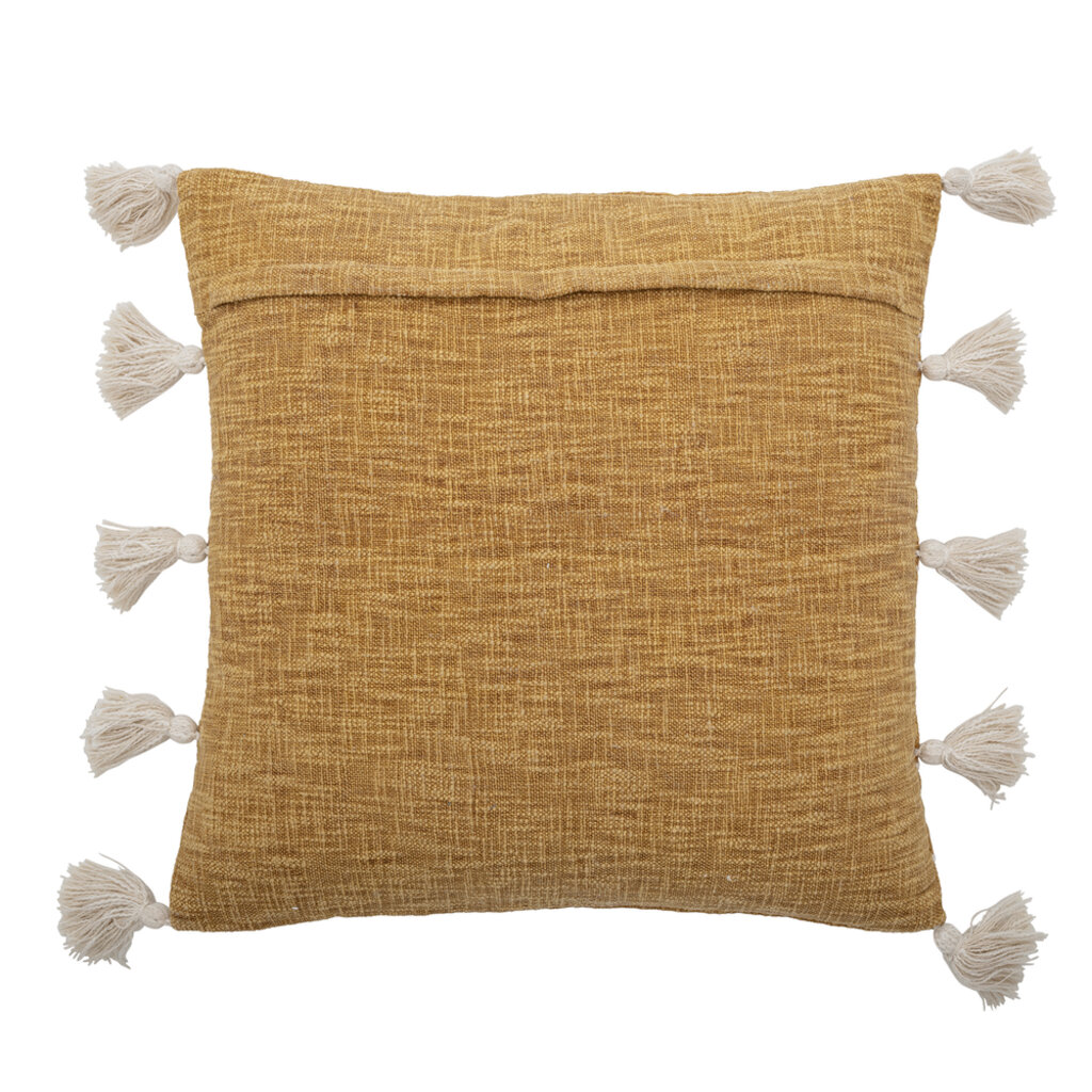 Kissen Emely, Gelb, Baumwolle