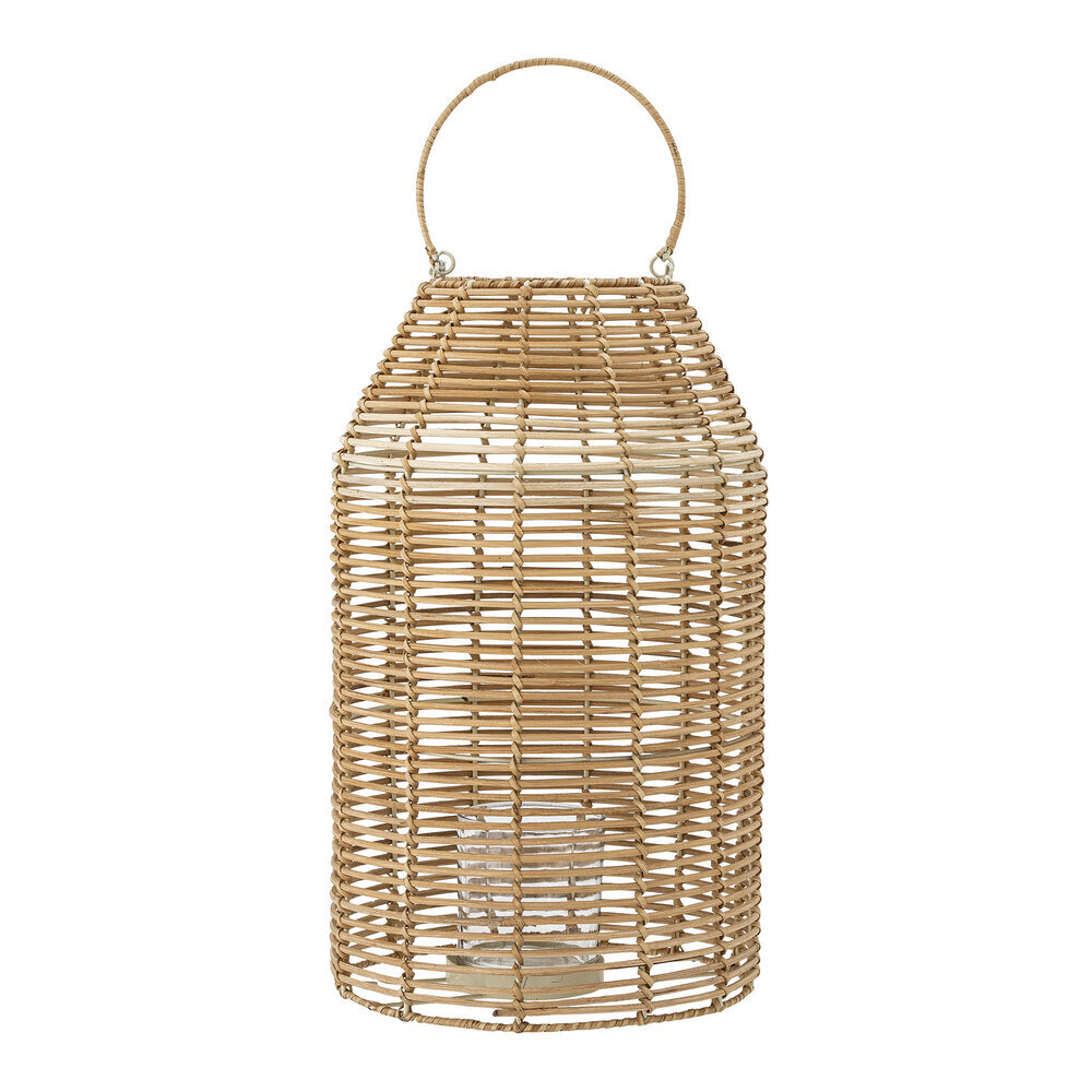 Bloomingville Laterne aus Glas und Rattan Preview Image