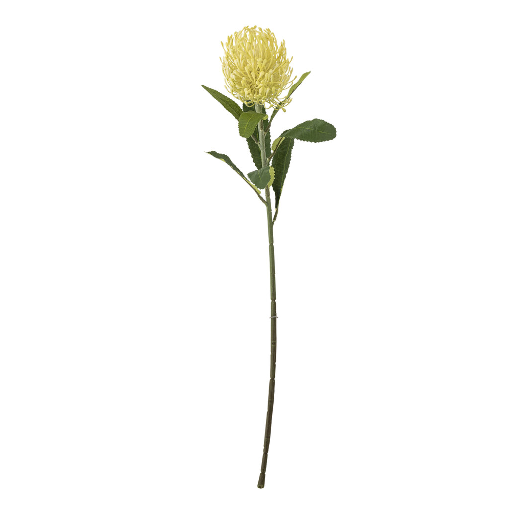 Needle Flower Stiel, Gelb, Kunstblume