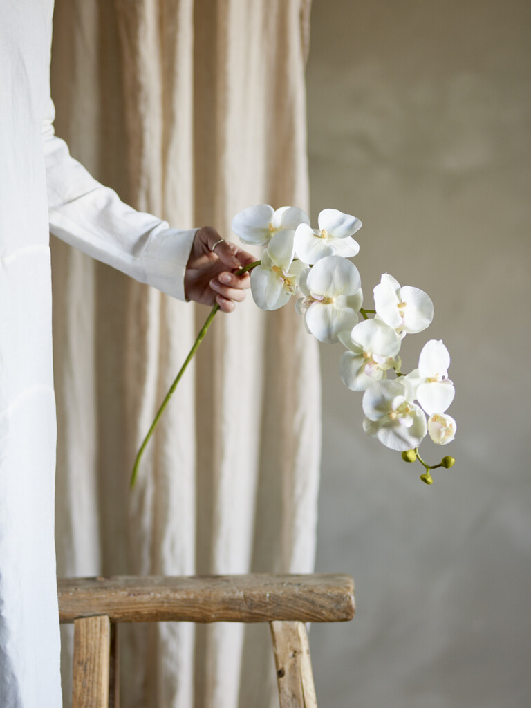 Bloomingville Orchideen Stiel, Weiß, Künstliche Blume online kaufen bei SKANDEKO (Ansicht 2)