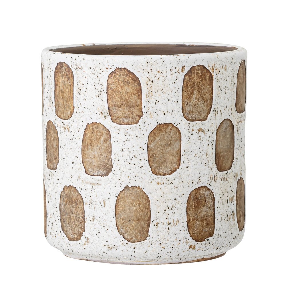 Bloomingville Pflanztopf Avo weiss aus Terrakotta Preview Image