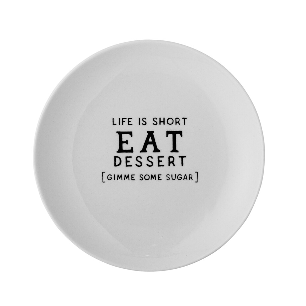 Telly Wendy mit Schrift, Steingut