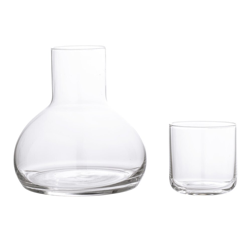Bloomingville Wasserkaraffe mit Glas
