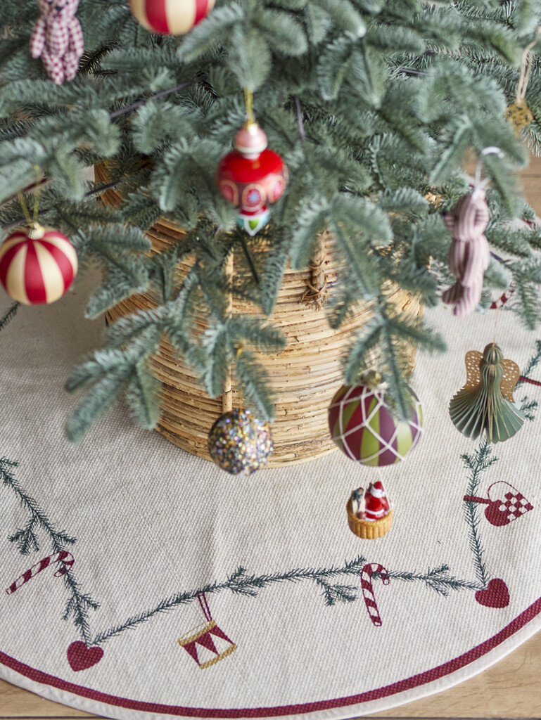Bloomingville Yule Baumteppich aus Baumwolle Preview Image