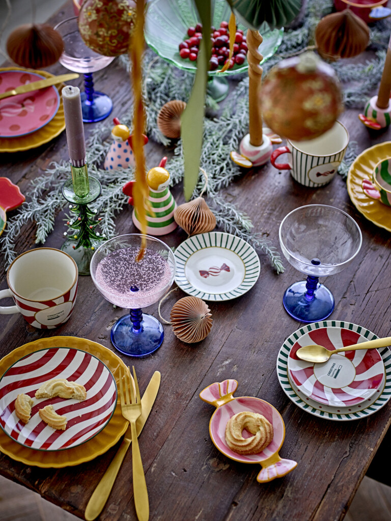 Bloomingville Yule Becher mehrfarbig aus Steingut 2er Preview Image