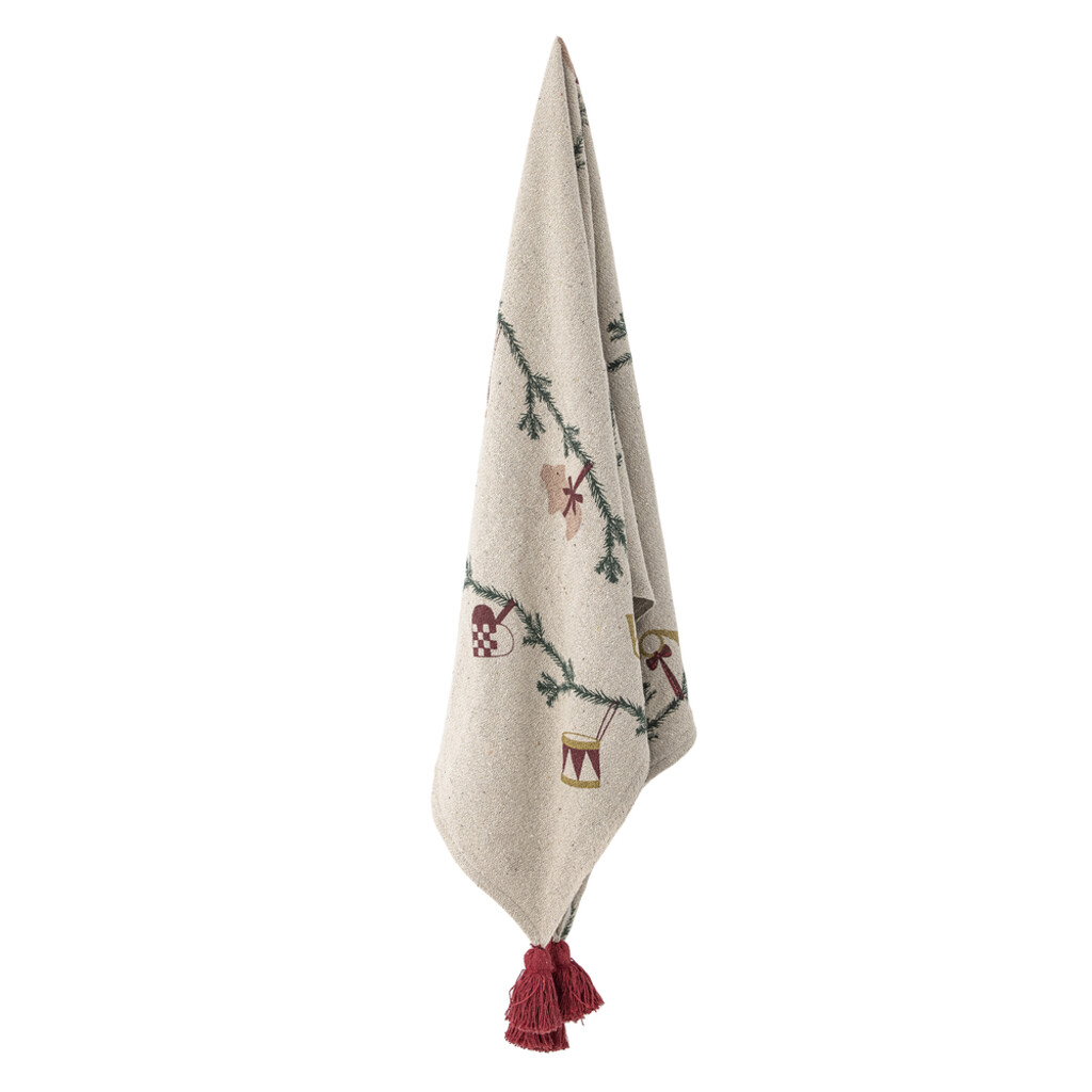 Yule Decke aus recycelter Baumwolle
