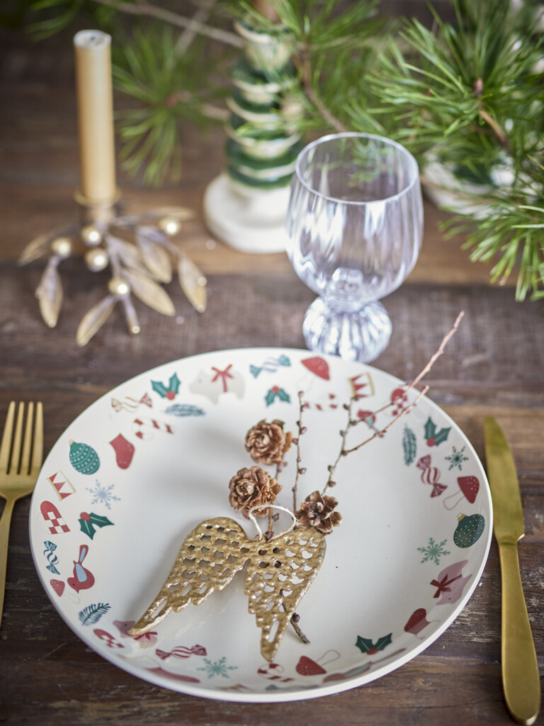 Bloomingville Yule großer Teller, Servierplatte Preview Image