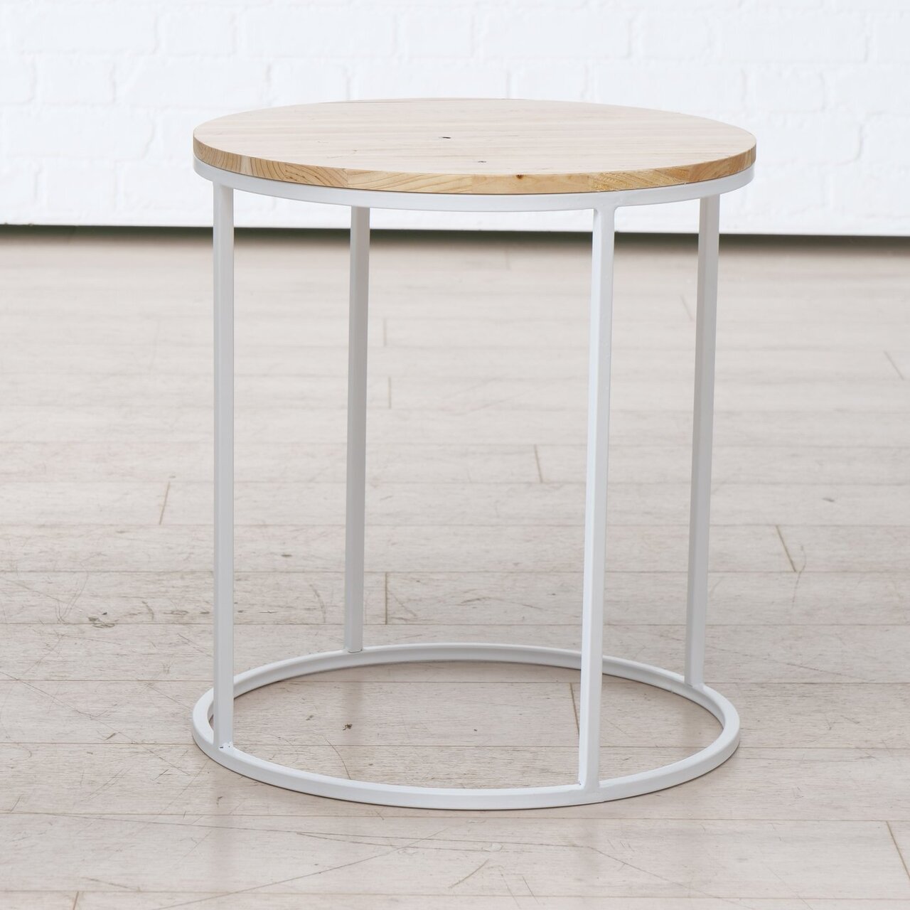 2er Set Beistelltisch Clyde rund