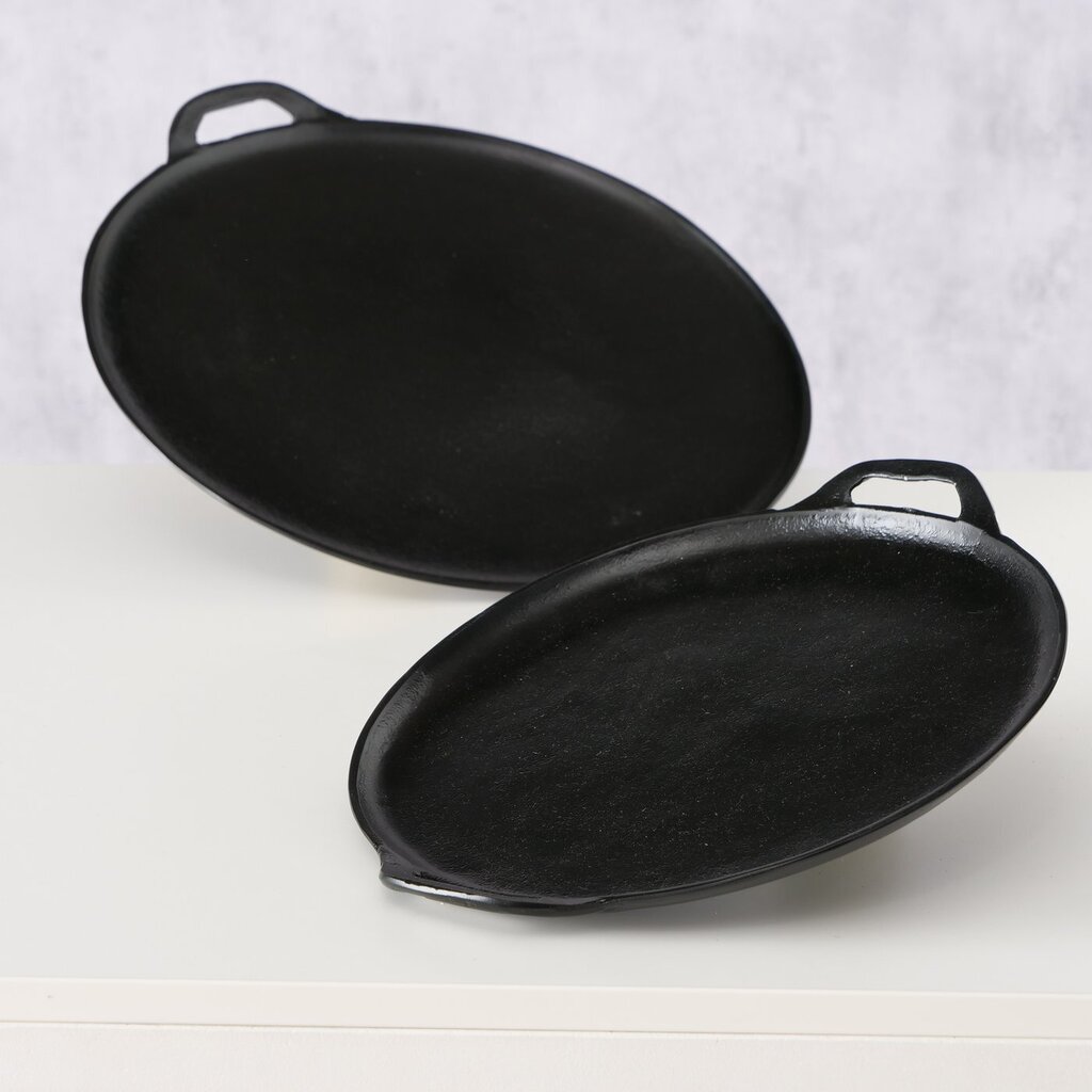 Boltze 2er Set Dekotablett Scabel rund online kaufen bei SKANDEKO (Ansicht 2)