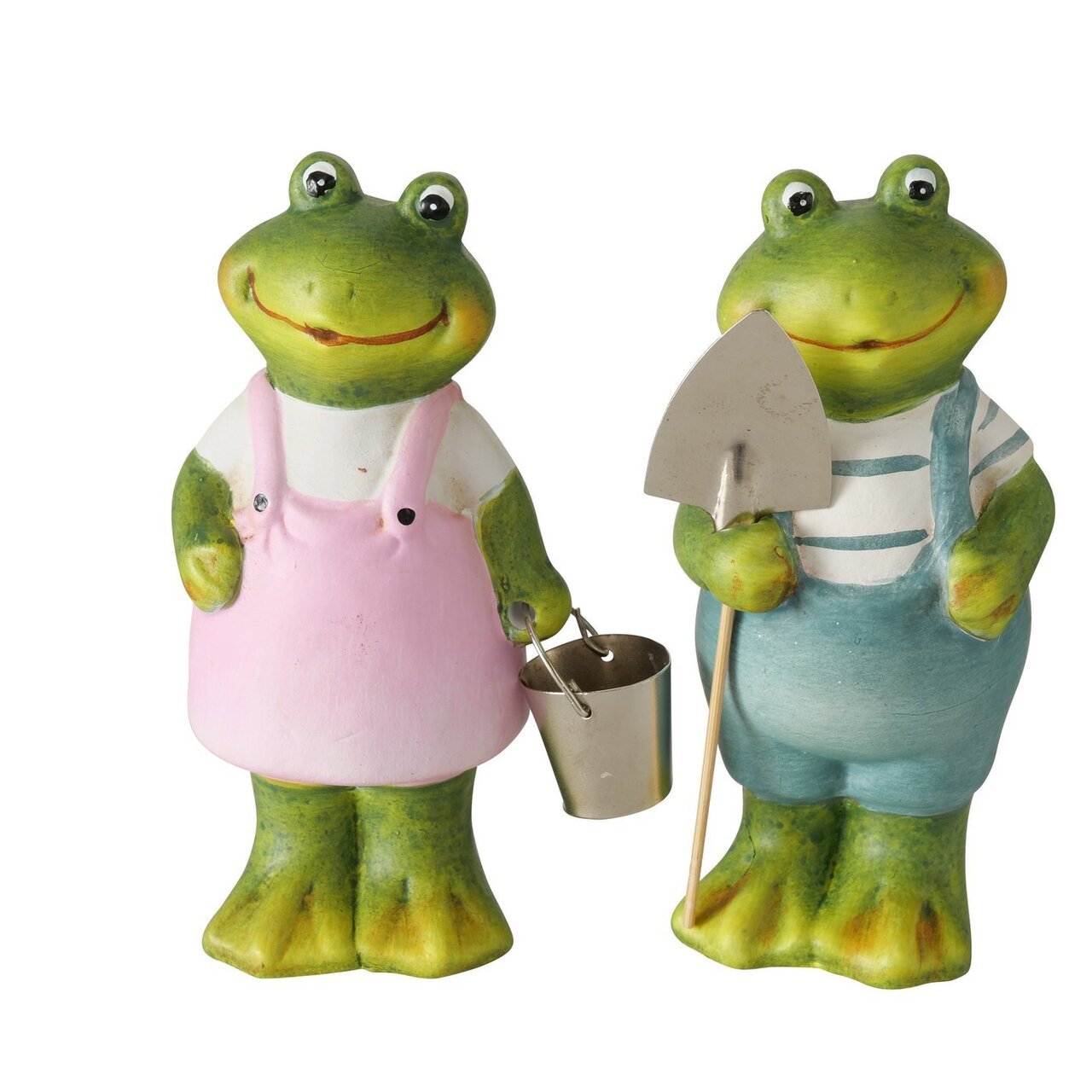 Boltze 2er Set Frosch Figur Milmy
