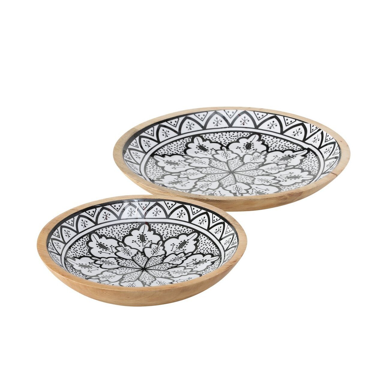 Boltze 2er Set Dekoschale Aniqua