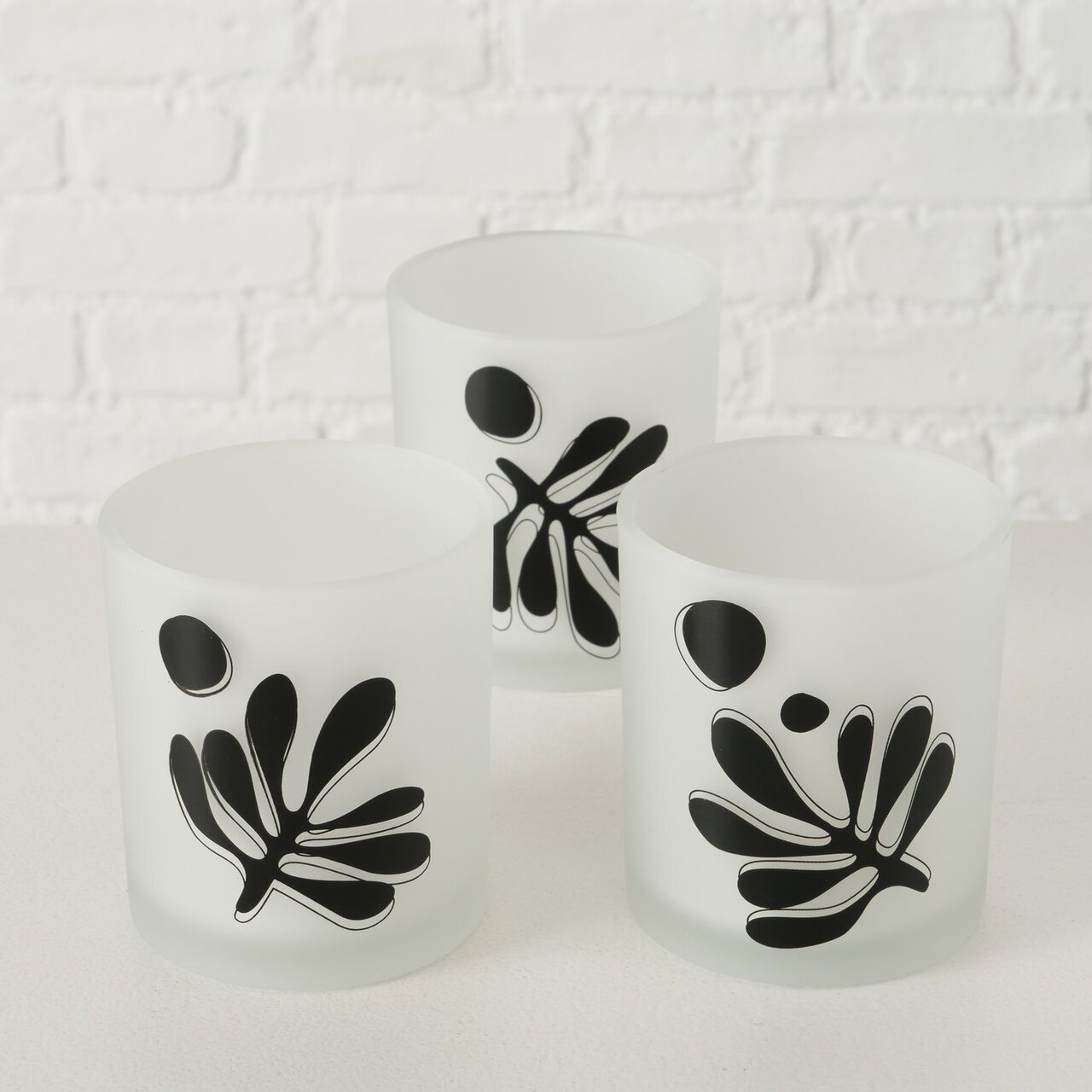 2er Set Teelichtglas Matty