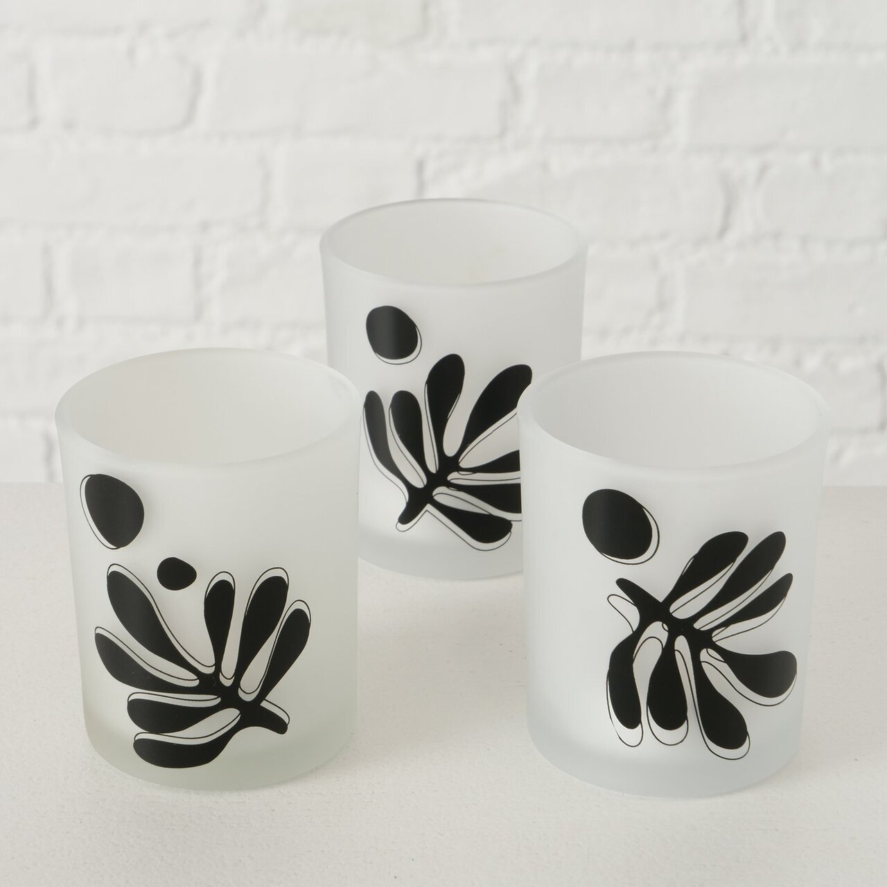 2er Set Teelichtglas Matty