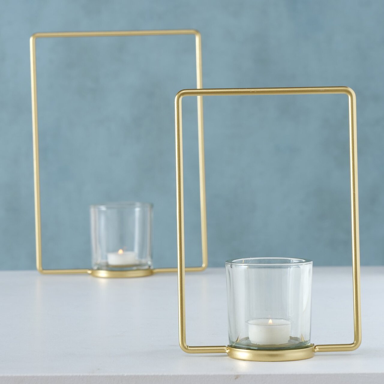 2er Set Teelichthalter Franjo