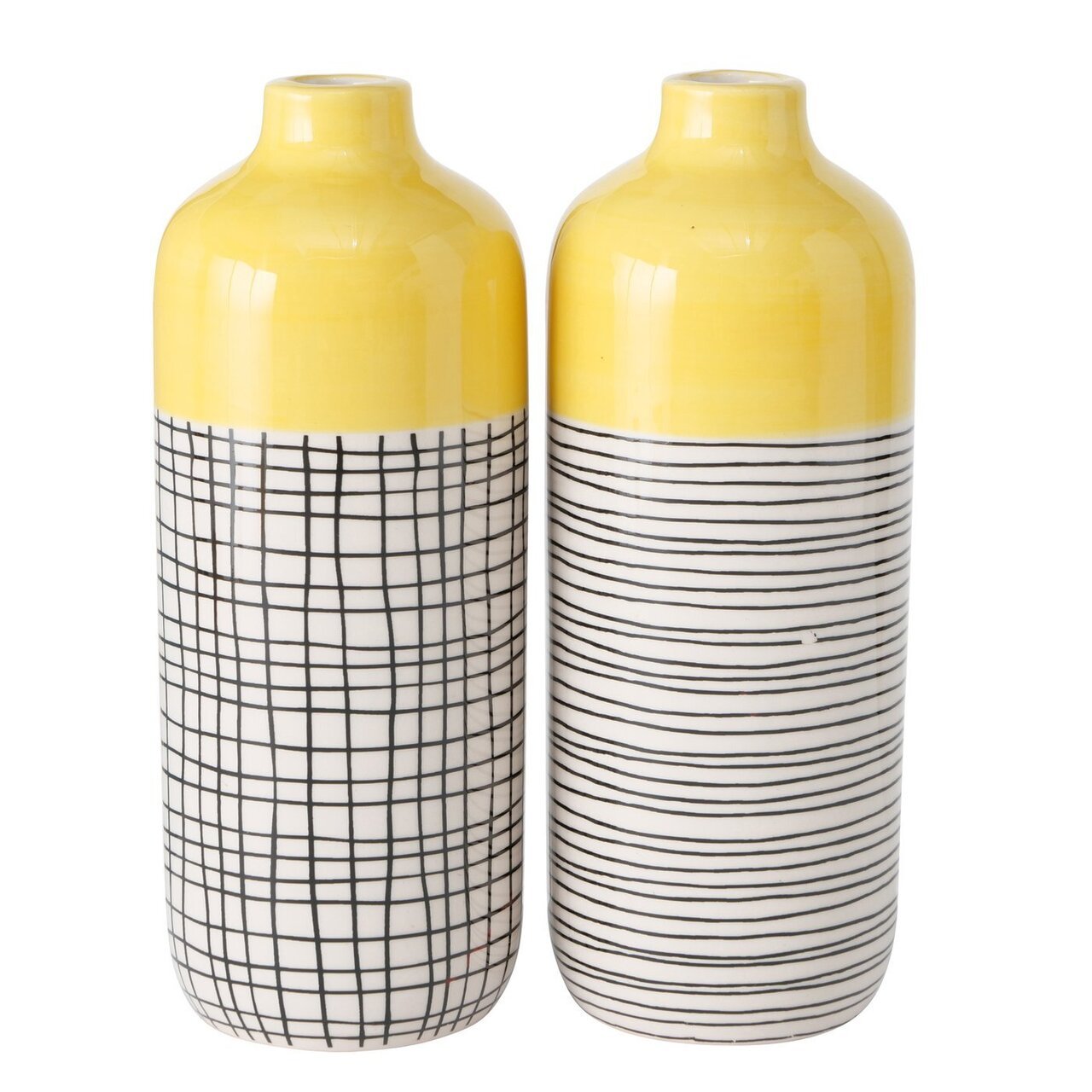 Boltze 2er Set Vase Sannie