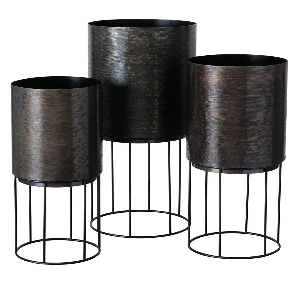 3er Set Blumentopf Golia