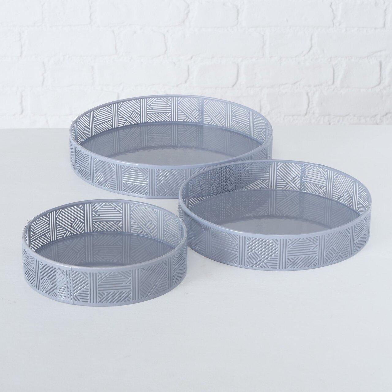 3er Set Dekotablett Solveig