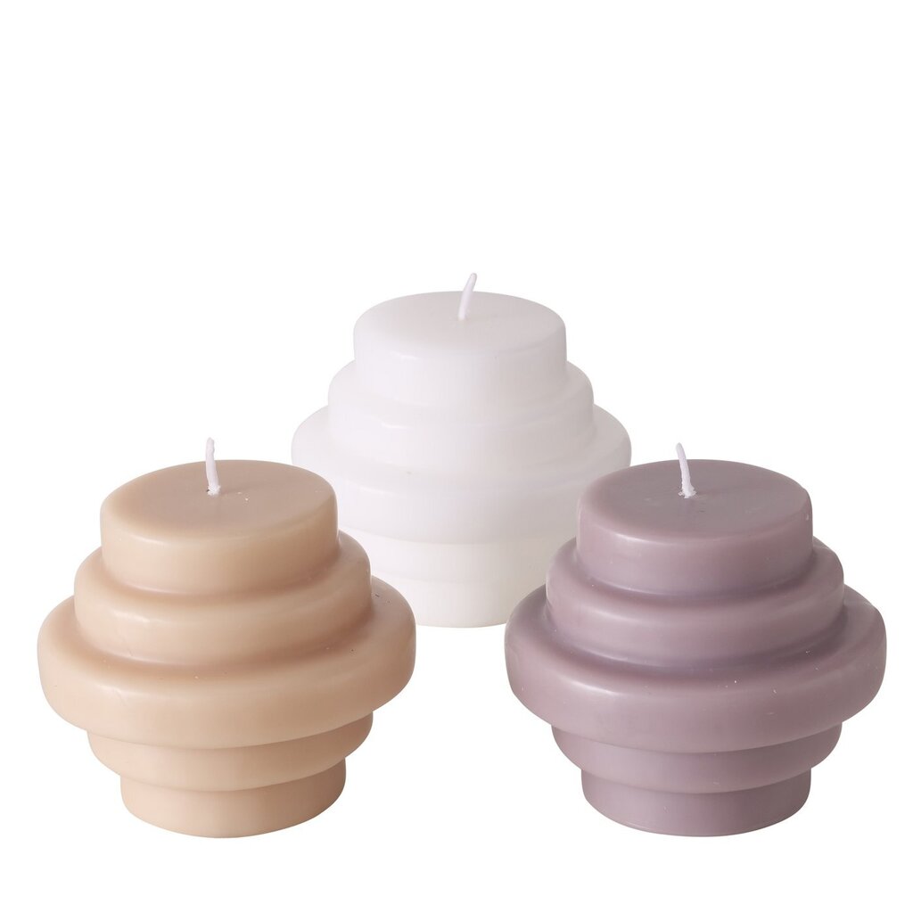 3er Set Kerze in Sonderformen