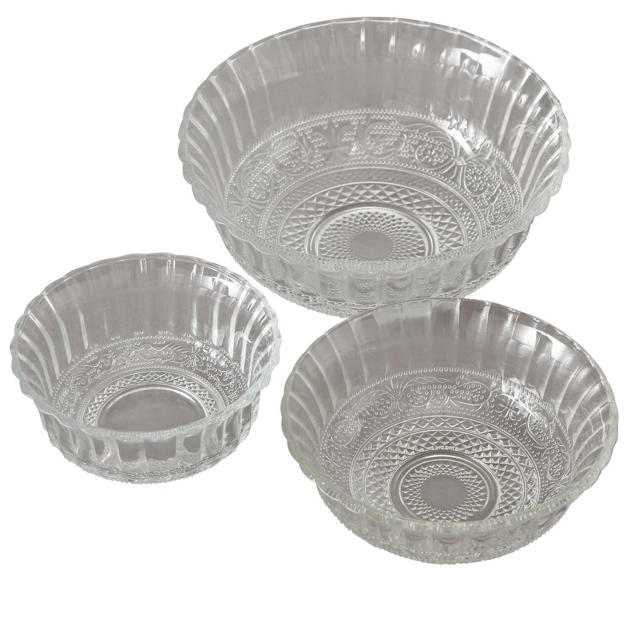 Boltze 3er-Set Schale Relief Preview Image