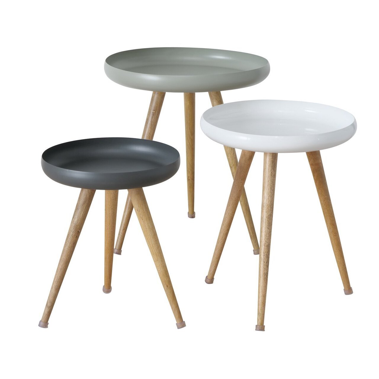 3er Set Tisch Beistelltisch Masdour