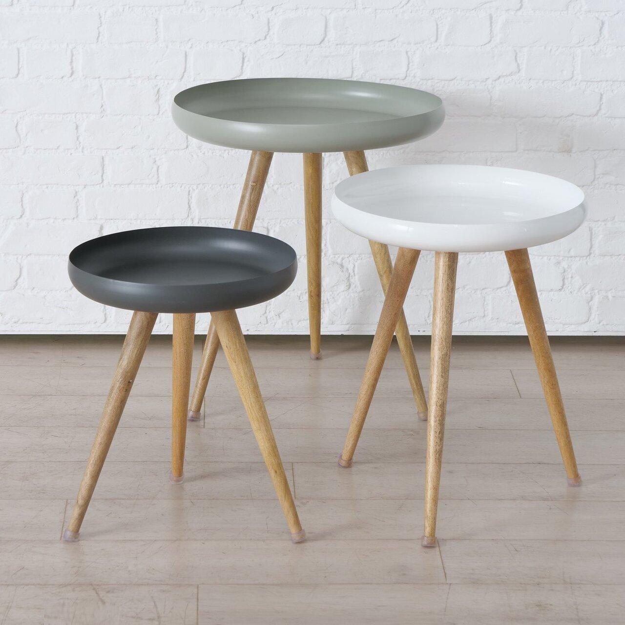 3er Set Tisch Beistelltisch Masdour