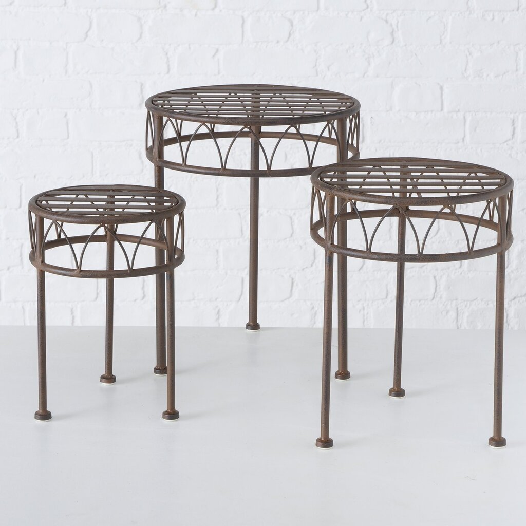 3er Set Tisch Brenda Outdoorgeeignet