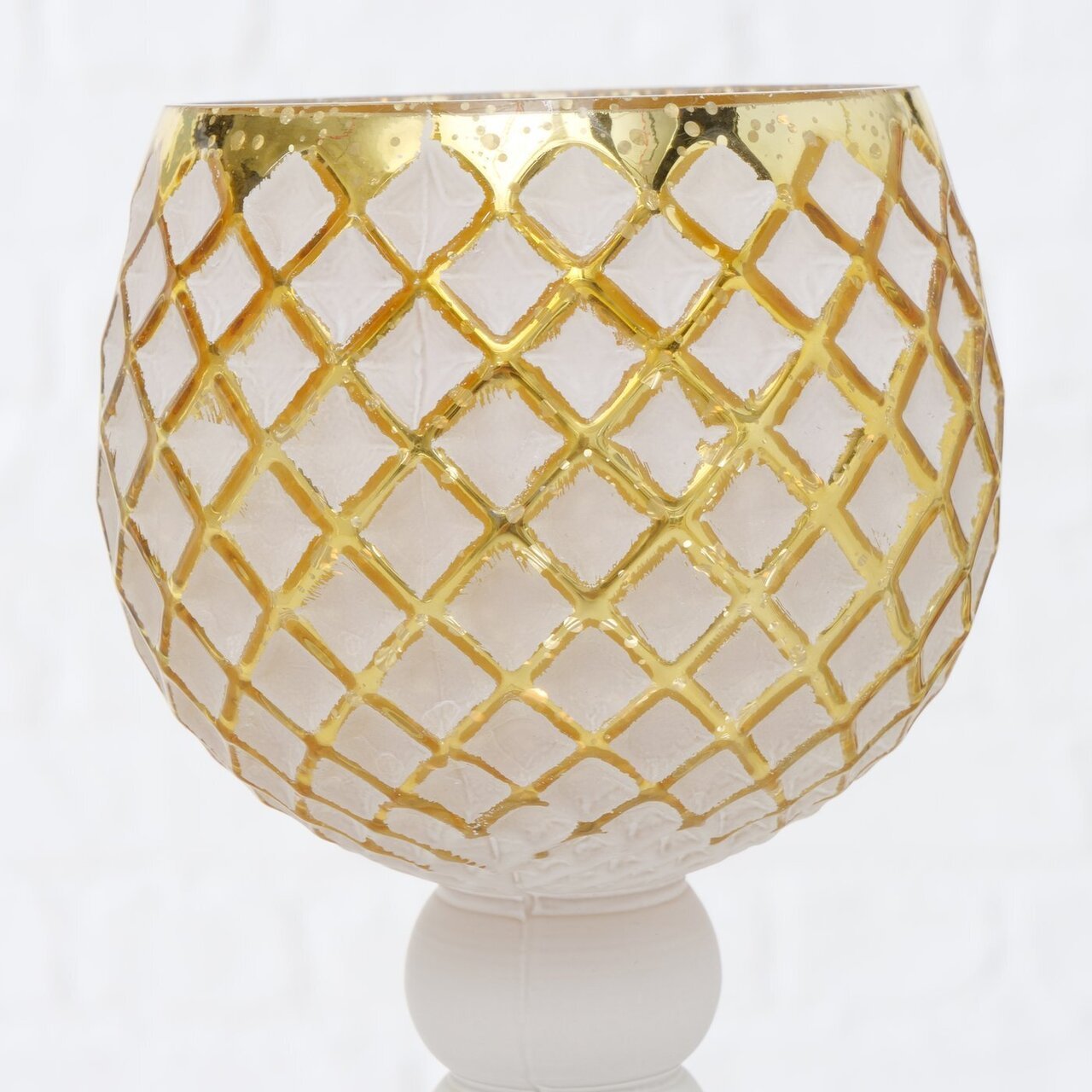 3er Set Windlicht Manou gold