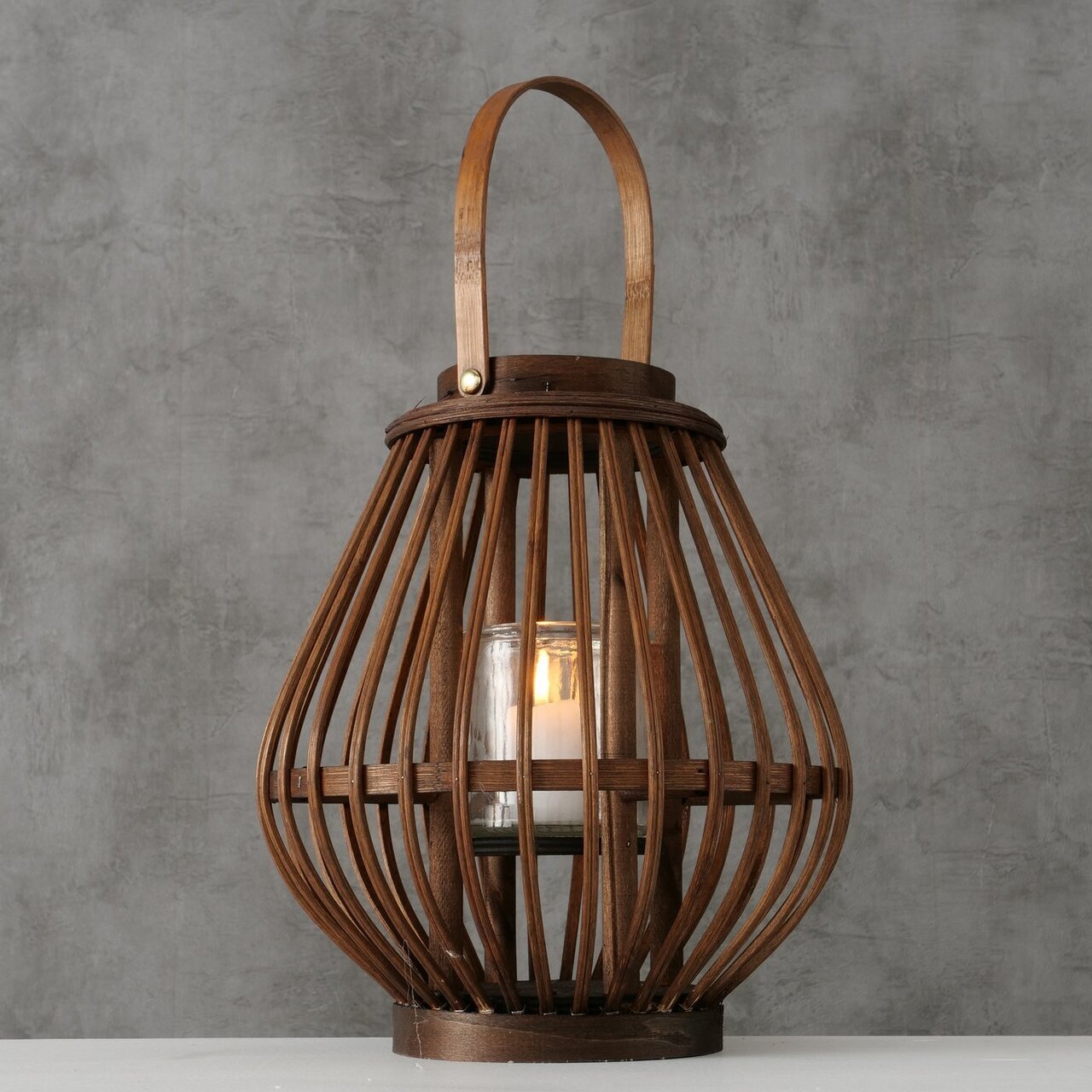 Bambus Windlicht Tomke