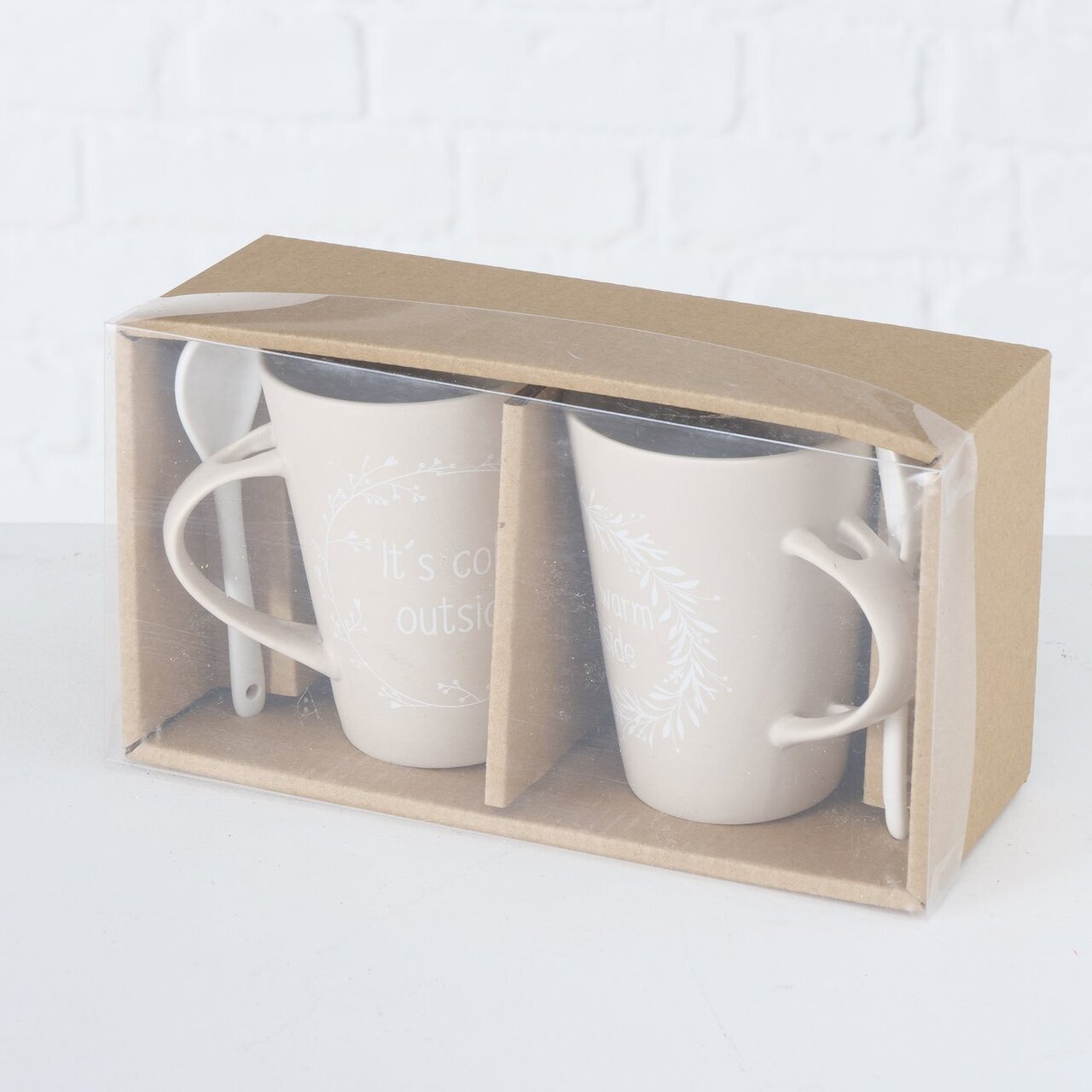 Becher Berry mit Löffel 2er Set