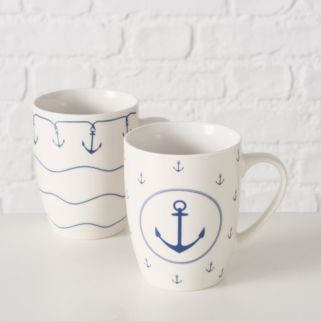 Becher Büsum mit Anker, 2er-Set