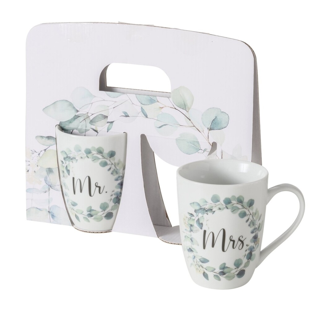 Boltze Becher Eukana Mr und Mrs, 2-teilig Preview Image
