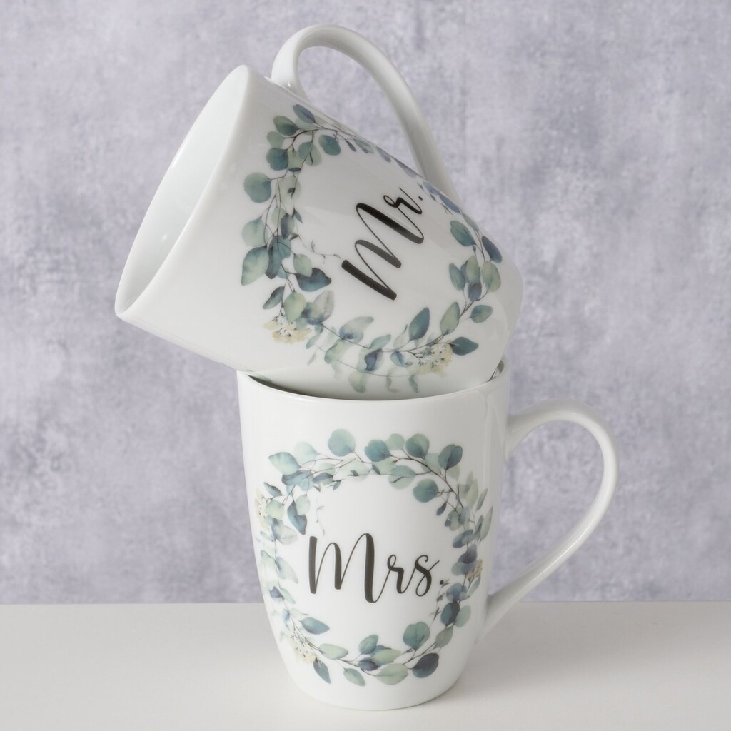 Boltze Becher Eukana Mr und Mrs, 2-teilig Preview Image