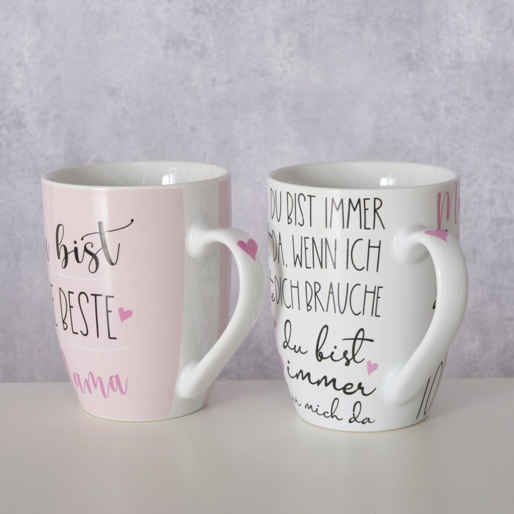 Boltze Becher beste Mama, 2er Set Preview Image