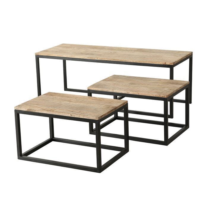 Boltze Beistelltisch Rhon 3er Set