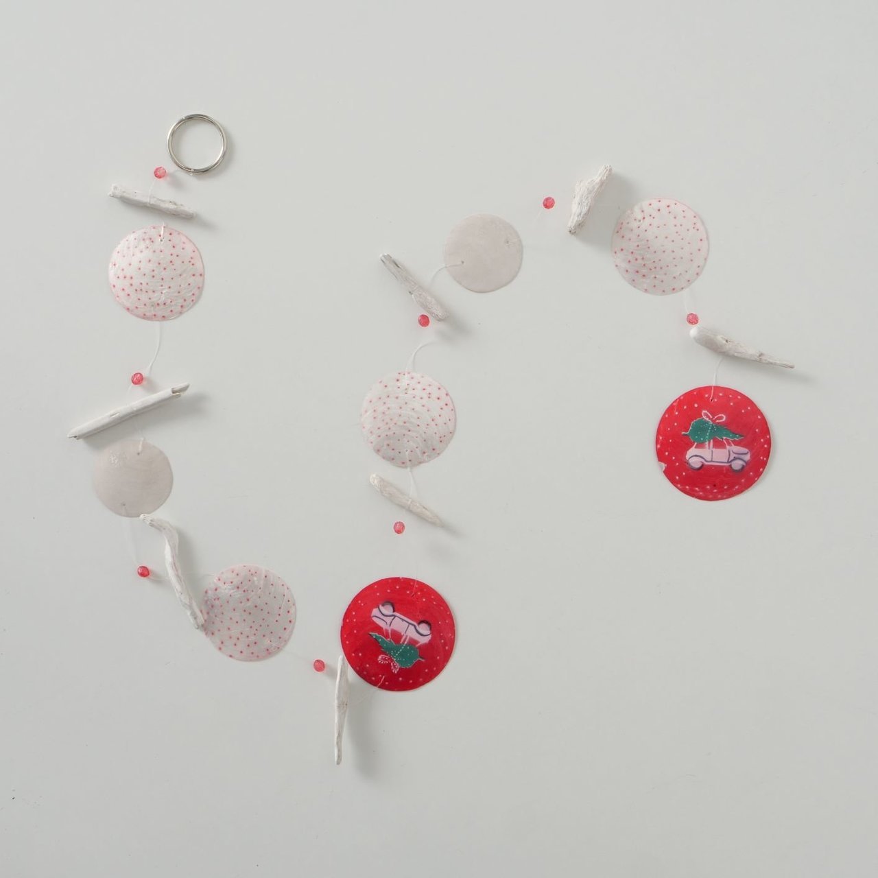 Capiz-Girlande Töffy