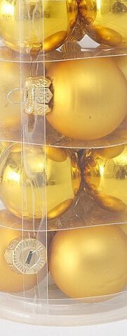 Große Weihnachtskugeln Ø 10 cm, 4 tlg