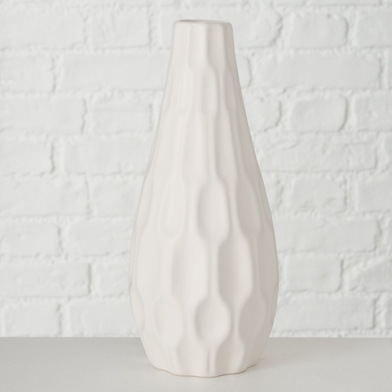 Hohe Vase Lenja 2er grün