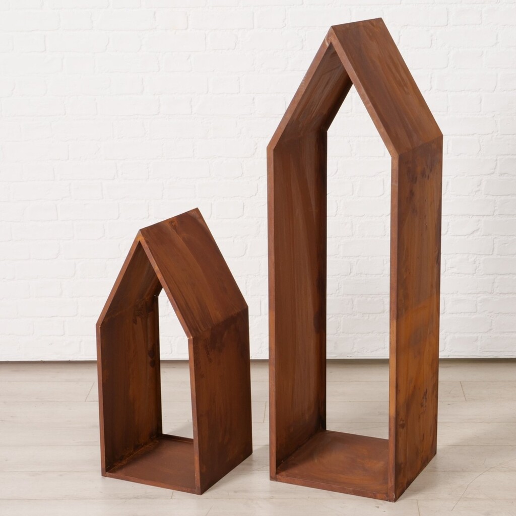 Kaminholzregal Rumo aus Metall, 2 tlg.