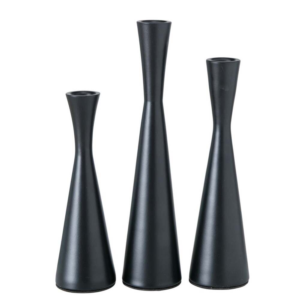 Boltze Kerzenleuchter Cone, 3 tlg Preview Image