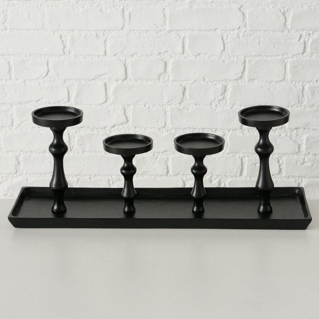 Kerzenleuchter Furo schwarz