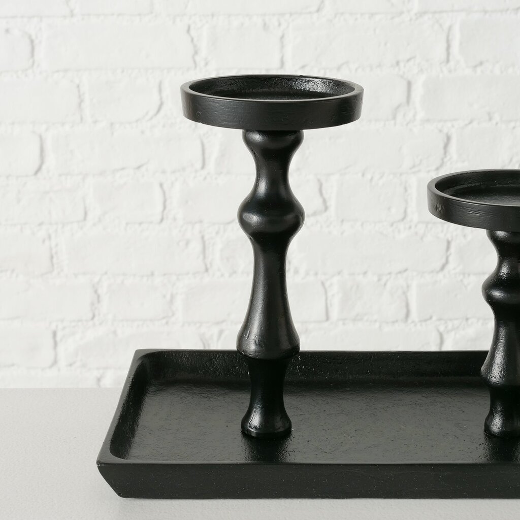 Kerzenleuchter Furo schwarz