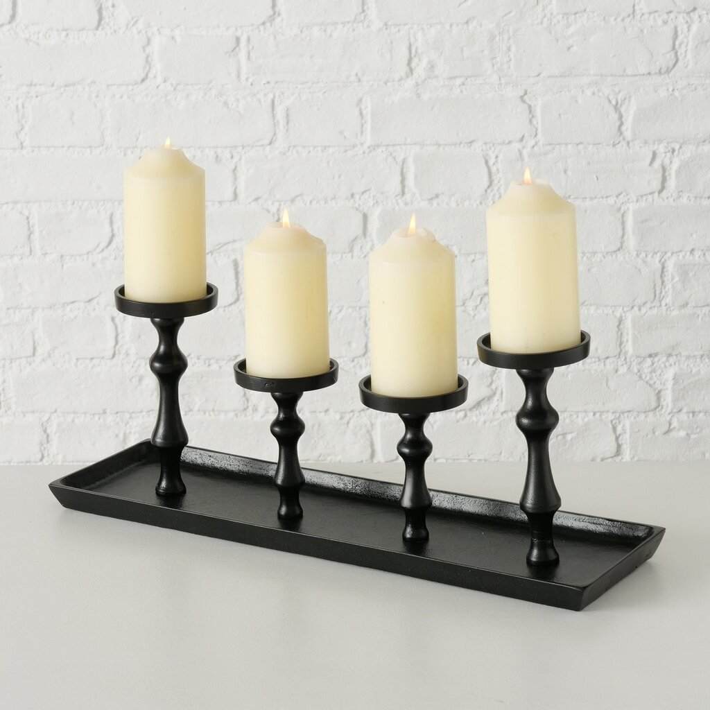 Kerzenleuchter Furo schwarz