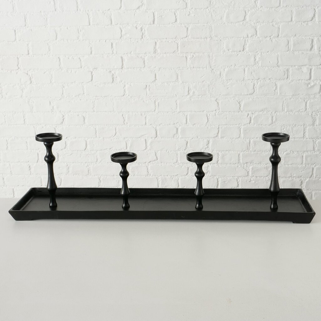 Kerzenleuchter Furo schwarz