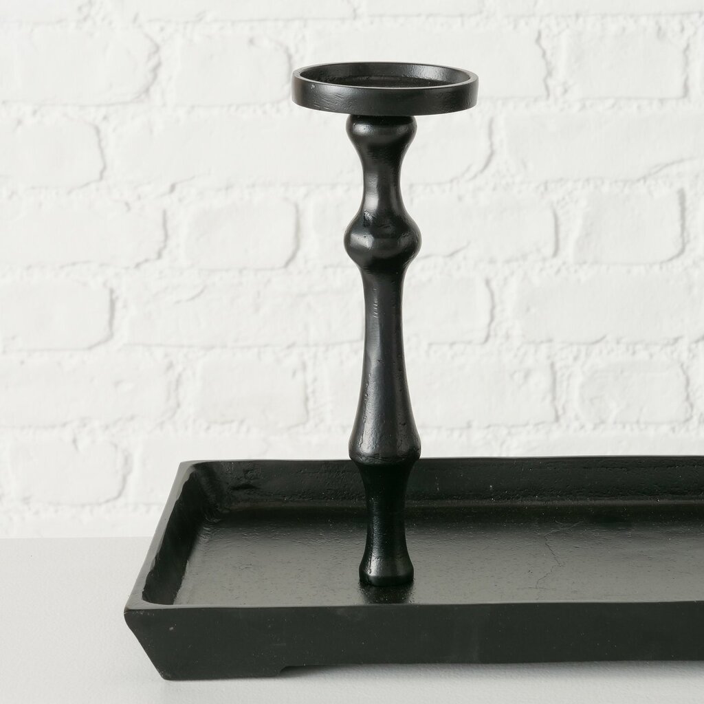 Kerzenleuchter Furo schwarz